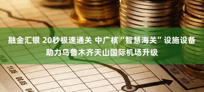 融金汇银 20秒极速通关 中广核“智慧海关”设施设备助力乌鲁木齐天山国际机场升级